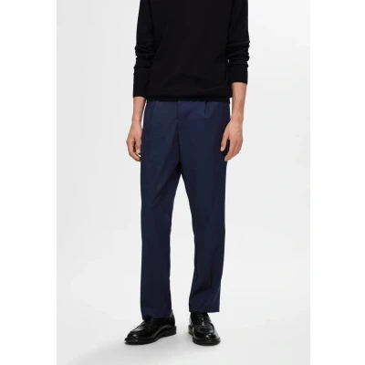 Image of Selected Homme Leroy PANT Trousers, Men&#039;s, Size: Medium, Sky captain