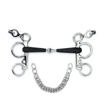 Image of STUBBEN STEEL Baby Pelham Rubber Coverd Mouth