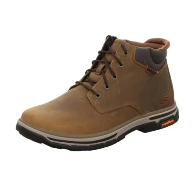 Image of Skechers Men&#039;s Segment 2.0 Brogden Chukka Boot, Desert Leather, 9 UK