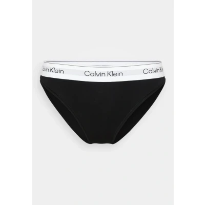 Image of Calvin Klein Women&#039;s Bikini, Black (Black), S