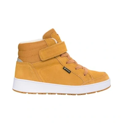 Image of Viking Eagle WARM GTX 1V Unisex Hightop trainers for kids, Size: 5, Mustard Leather and textile