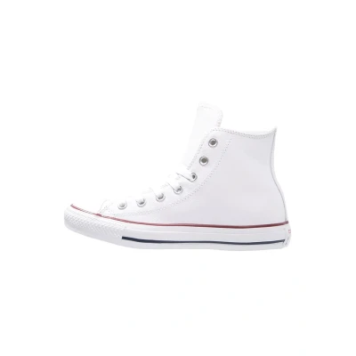 Image of Converse Chuck Taylor ALL STAR HI Hightop trainers, Size: 3.5, White Leather