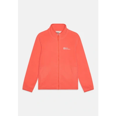 Image of Jack Wolfskin Taunus Unisex Fleece jacket for kids, Size: 7 8y, Sunset coral