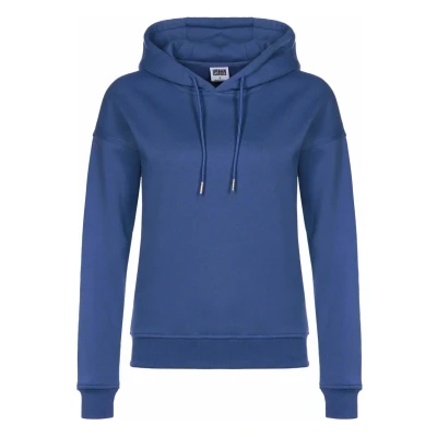 Image of Urban Classics Ladies Hoody Hoodie, Women&#039;s, Size: XS, Sporty blue