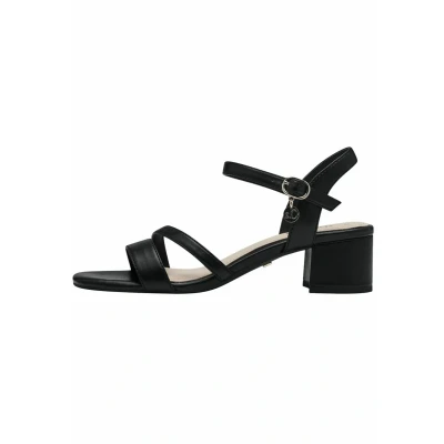 Image of s.Oliver 52820742 Sandals, Women&#039;s, Size: 6.5, Black Synthetics
