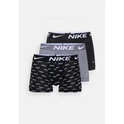 Image of Nike Underwear Trunk 3 PACK Pants, Men&#039;s, Size: Small, Black