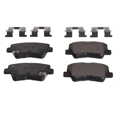 Image of brake Pad Set, disc BLUE PRINT ADG042160