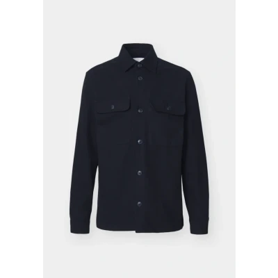 Image of Jack &amp; Jones Premium Jprraymond Solid Shirt, Men&#039;s, Size: Small, Black beauty