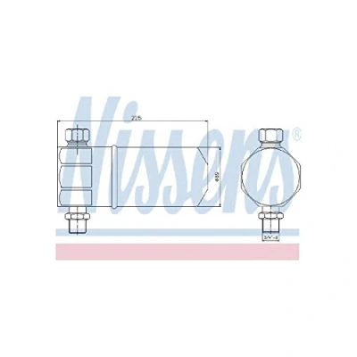 Image of Dryer, air conditioning NISSENS 95115