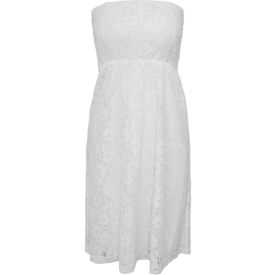 Image of Urban Classics Dress Day dress, Women&#039;s, Size: XS, White