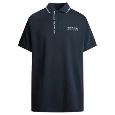 Image of RED BULL Racing x Pepe Jeans Tipped LOGO Polo shirt, Men&#039;s, Size: Small, Dulwich blue