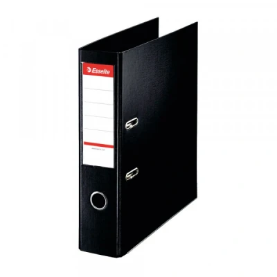 Image of Esselte 811370 Number 1 Power 75 mm A4 Lever Arch File Black, Pack of 10