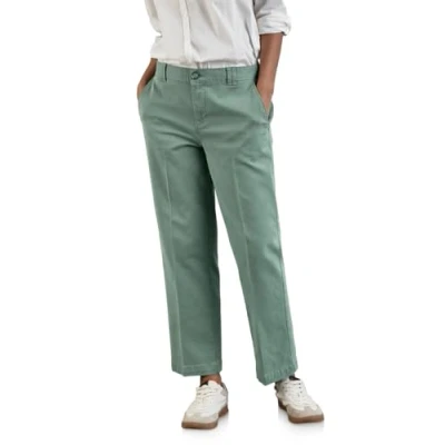 Image of Street One Women&#039;s A378090 Trousers Casual fit, Seafoam Green, 36W x 28L