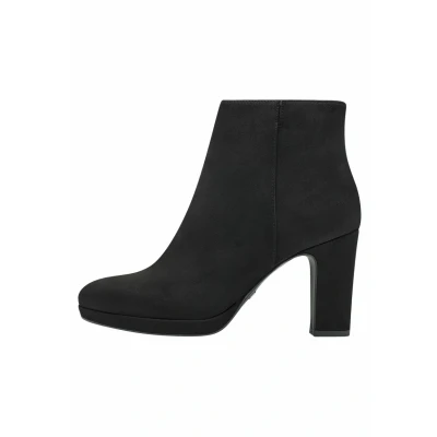 Image of Tamaris High heeled ankle boots, Women&#039;s, Size: 7.5, Black Textile