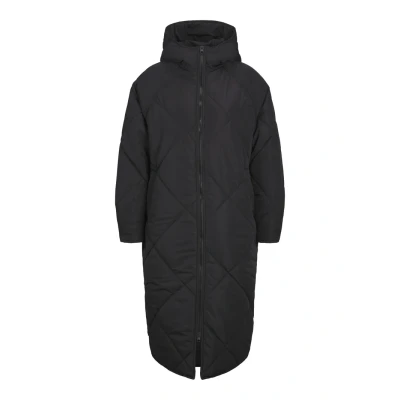 Image of JJXX Jxsienna Quilted HOOD Winter coat, Women&#039;s, Size: XS, Black