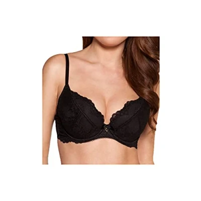 Image of Gossard Superboost Padded Plunge BRA Pushup bra, Women&#039;s, Size: 30D, Black