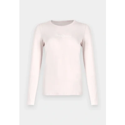 Image of Pepe Jeans NEW Virginia Long sleeved top, Women&#039;s, Size: Small, Light pink