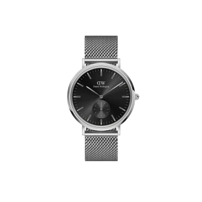 Image of Daniel Wellington Classic Multieye Sterling ONYX Watch silvercoloured, Men&#039;s, Size: 40, Silver coloured