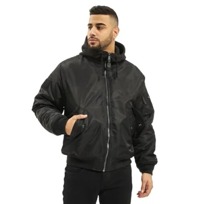 Image of Brandit Hooded Light jacket, Men&#039;s, Size: XXL, Black