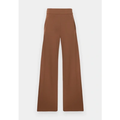 Image of JDY Jdylouisville Catia WIDE Trousers, Women&#039;s, Size: XSx30, Cacao nibs