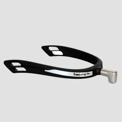 Image of Freejump Spur&#039;One Hammer Spur Black/Black Horse Spurs Riding Equestrian