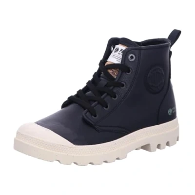 Image of Palladium Pampa Hightop trainers, Size: 3.5, Black Synthetics