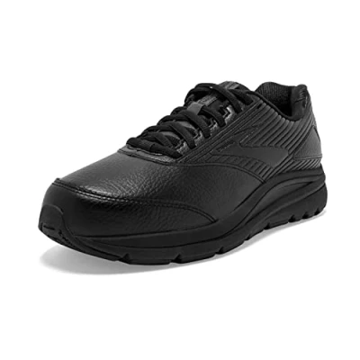 Image of Brooks Addiction Walker 2 Walking trainers, Women&#039;s, Size: 4.5, Black Leather and textile
