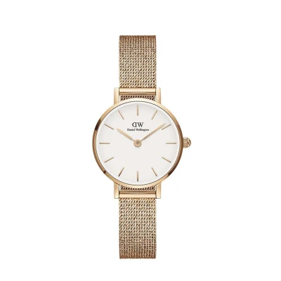 Image of Daniel Wellington Petite Pressed Melrose Watch Rose goldcoloured, Size: 24, gold coloured