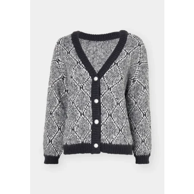 Image of Vero Moda Vmrory WAY V NECK Cardigan Jumper, Women&#039;s, Size: XS, Obsidian/birch