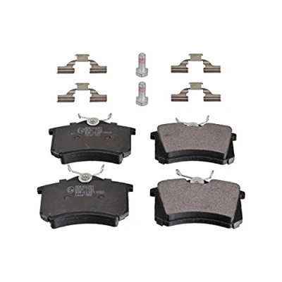 Image of brake Pad Set, disc BLUE PRINT ADR164201