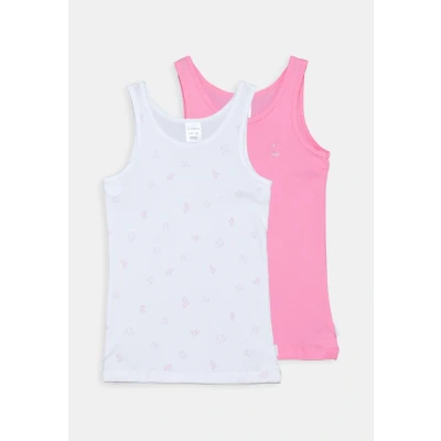 Image of Schiesser Organic Cotton 2 PACK Undershirt for kids, Size: 1.5y, Multicoloured