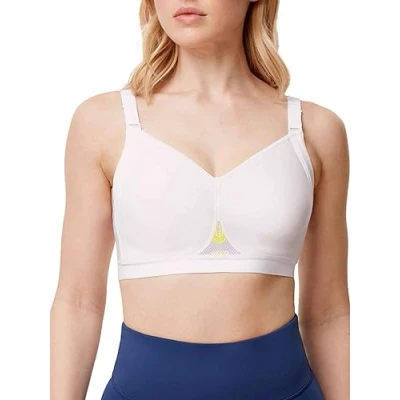Image of triaction by Triumph Gravity LITE Nonwired Padded High support sports bra, Women&#039;s, Size: 38DD, White