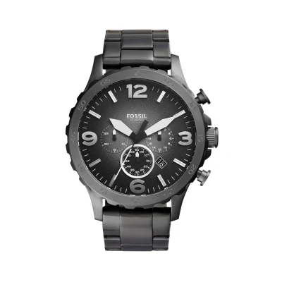 Image of Fossil Chronograph watch grau, Men&#039;s, Size: One Size, Grau