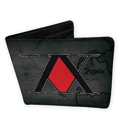 Image of ABYstyle Hunter X Emblem Vinyl Wallet, Black, Classic