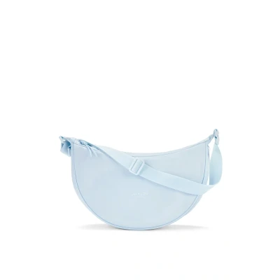 Image of Larkson Solveig Medium HALF MOON Across body bag, Size: One Size, Ice blue