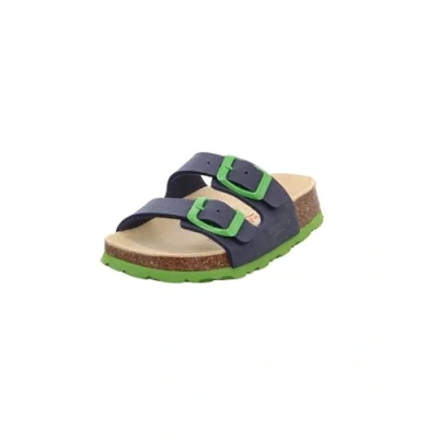 Image of Superfit Fussbettpantoffel Slippers for kids, Size: 7K, Ocean High quality imitation leather
