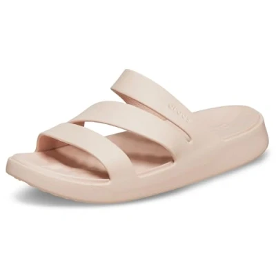 Image of Crocs Women&#039;s Getaway Strappy Sandal, Quartz, 9 UK