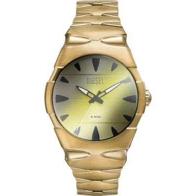Image of Diesel Dsruptor Watch goldcoloured, Men&#039;s, Size: One Size, Gold coloured