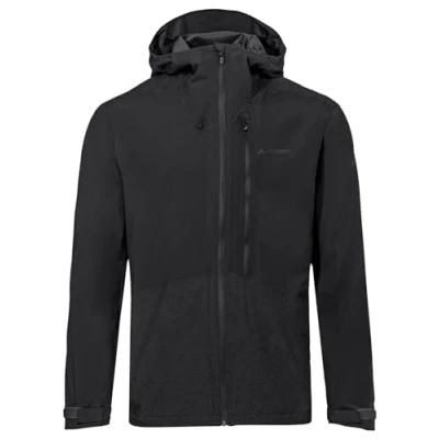 Image of Vaude Outdoor jacket, Men&#039;s, Size: Medium, Black