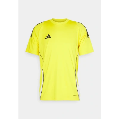 Image of adidas Performance TIRO 24 Basic Tshirt, Men&#039;s, Size: XXL, Team yellow/white