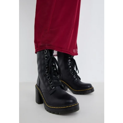 Image of Dr. Martens Chesney Laceup ankle boots black, Women&#039;s, Size: 4, Black Leather
