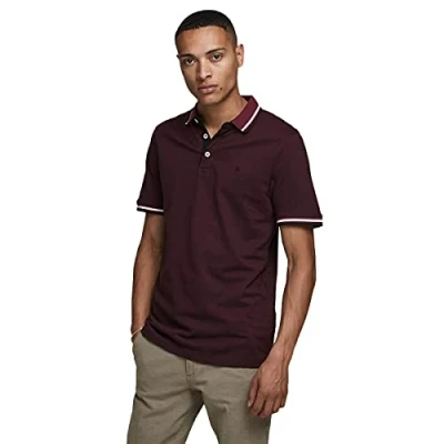 Image of Jack &amp; Jones Epaulos SS NOOS Polo shirt, Men&#039;s, Size: XS, Port royale