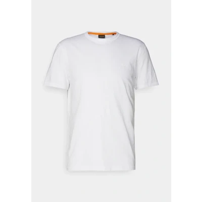 Image of BOSS Basic Tshirt, Men&#039;s, Size: Small, White