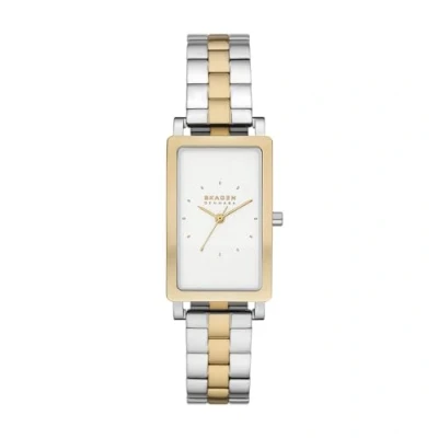 Image of Skagen Hagen Lille Watch 2tone, Women&#039;s, Size: One Size, 2 tone