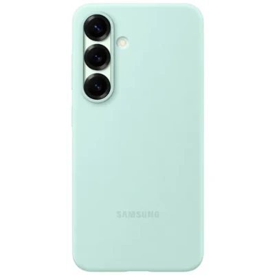 Image of Samsung Silicone Back Cover Mint Galaxy S25
