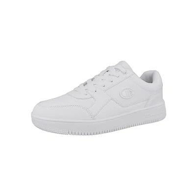 Image of Champion RD18 LOW Trainers, Men&#039;s, Size: 8, Triple white Pu