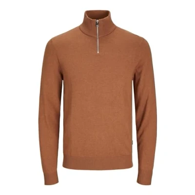 Image of Jack &amp; Jones Jjeemil Jumper, Men&#039;s, Size: Medium, Mocha bisque
