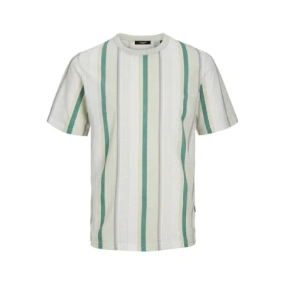 Image of Jack &amp; Jones Premium ALL OVER Rundhals Print Tshirt, Men&#039;s, Size: XL, Green tint