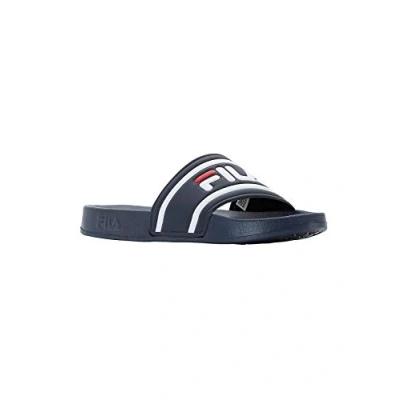 Image of Fila Morro BAY Unisex Mules, Men&#039;s, Size: 6.5, Dress blue Synthetics