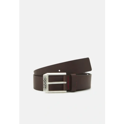 Image of HUGO Gelio Belt, Men&#039;s, Size: 30, Dark brown